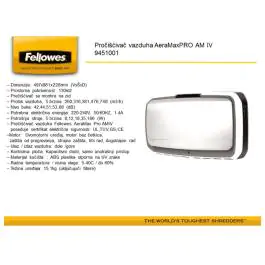 Prečišćivač vazduha (zidni) AeraMaxPRO AM 4 Fellowes 9451001 000016299