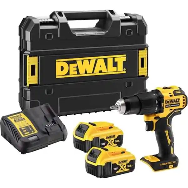 DeWalt DCD709P2T aku udarna bušilica 18V sa 2x5Ah baterije, 65 Nm, brushless, u koferu - proizvod na akciji