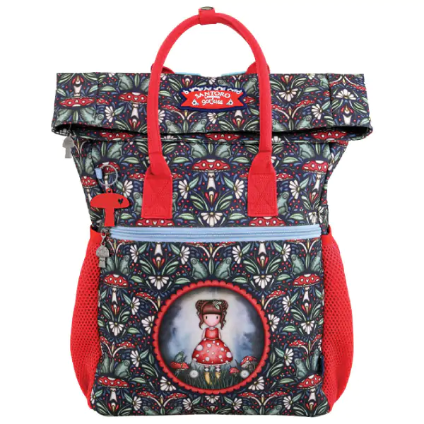 Ranac đački Roll top 1zip 1džep Little Mushroom Gorjuss 1329GJ03 000020968