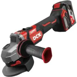 DCK KDKIT31EK akumulatorski set alata 20V – udarni odvrtač i ugaona brusilica sa 2x4.0Ah baterije i punjačem u koferu