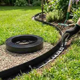 Strend Pro Garden traka za oivičavanje travnjaka 10 m x 4 cm fleksibilna baštenska ivica