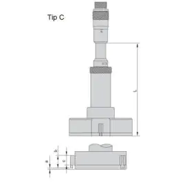 INSIZE Mikrometar trokraki 12-16 mm 3227-16