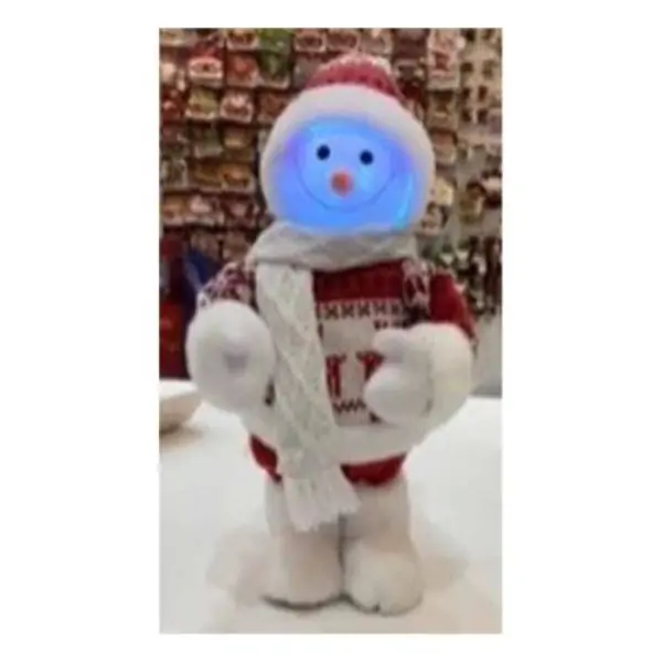 Muzički sneško 30 cm 40-752000