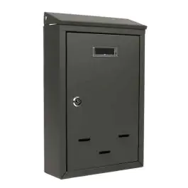 Poštansko sanduče crno 350x230x85 mm