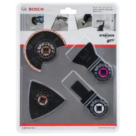 4-delni komplet za pločice Bosch 2608661695, ACZ 85 RT3 (1x); AVZ 78 RT2 (1x); ATZ 52 SC (1x); AIZ 20 AB (1x)