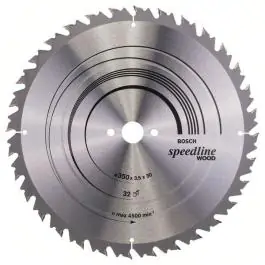 List kružne testere Speedline Wood Bosch 2608640683, 350 x 30 x 3,5 mm, 32