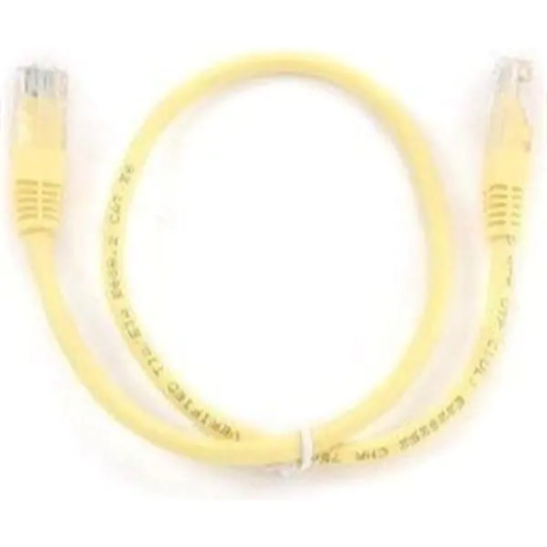PP12-0.25M/Y Gembird Mrezni kabl, CAT5e UTP Patch cord 0.25m yellow