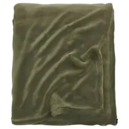 Plišano ćebe DRAGEHODE 140x200 tamno maslinasta
