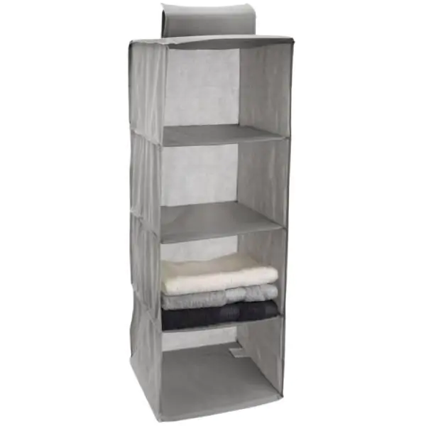 Organizer za odeću MAGNE 30x84x30cm siva