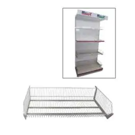 Košara za policu za prodavnice 1188x450x200mm WOMAX
