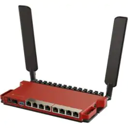 MikroTik L009UiGS-2HaxD-IN in desktop case with routerOS L5 MT161