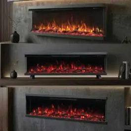 PROSTO smart elekt. panorama 50" 3u1 kamin 1800W