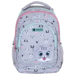 Ranac đački anatomski 3zipa AB330 Kitty The Cute 24./25.Astrabag 502023070 sivi