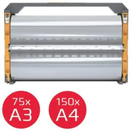 Kaseta sa folijom za plastificiranje sjajna u rolni 125my/34,4m za Foton 4410025 GBC