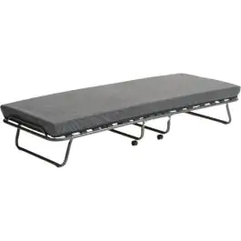 Pomoćni krevet JESBY 80x190 antracit siva