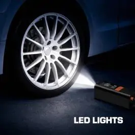 Bežični automatski digitalni kompresor 3u1 sa LED lampom 150 PSI Sal