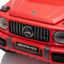 Dečiji automobil na akumulator Mercedes-Benz G63 AMG Crveni sa daljinskim upravljačem 2.4 GHz i Bluetooth-om