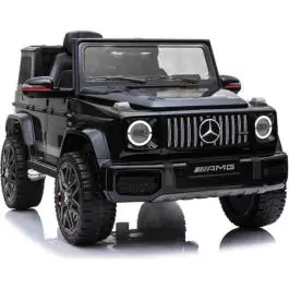 Dečiji automobil na akumulator Mercedes-Benz G63 AMG Crni sa daljinskim upravljačem 2.4 GHz i Bluetooth-om