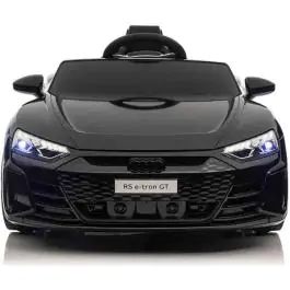 Dečiji automobil na akumulator Audi RS e-tron GT Crni – Licencirani model sa daljinskim upravljačem i LED svetlima