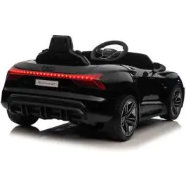 Dečiji automobil na akumulator Audi RS e-tron GT Crni – Licencirani model sa daljinskim upravljačem i LED svetlima
