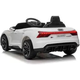 Dečiji automobil na akumulator Audi RS e-tron GT Beli – Licencirani model sa daljinskim upravljačem i LED svetlima